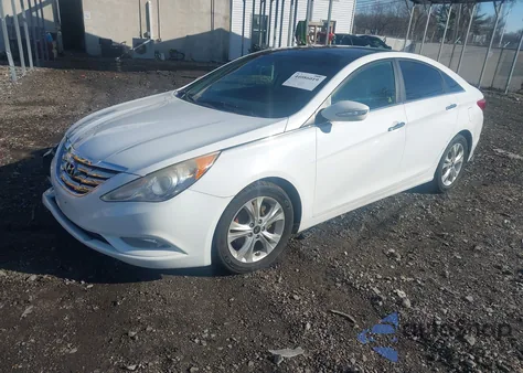 2012 Hyundai Sonata Limited z USA, uszkodzony, nr VIN 5NPEC4AC8CH394674